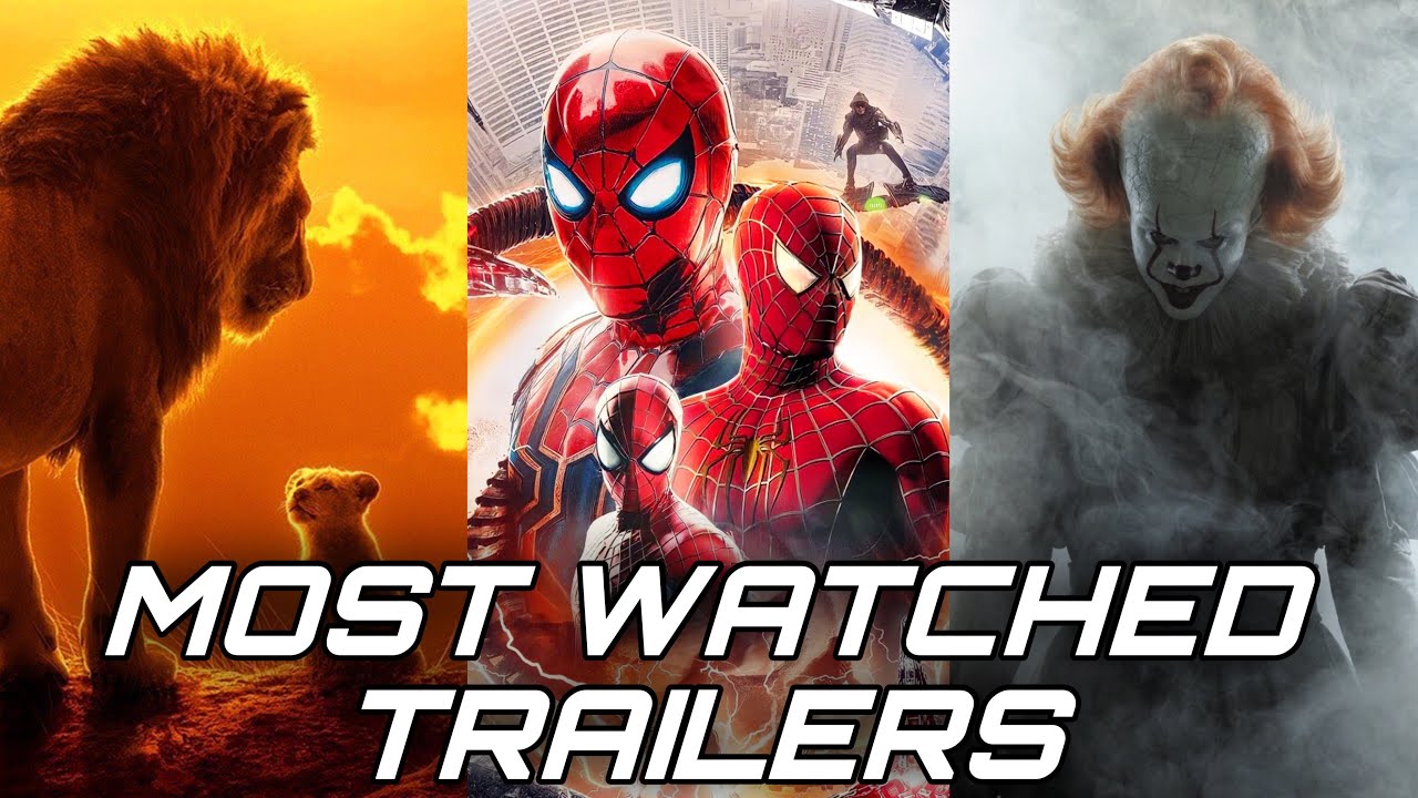 ⁣The Top 10 Most Watched Movie Trailers Of ALL TIME!!! (24 Hours)