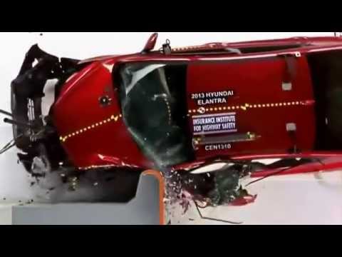 Car Crash Test  Honda Civic 2014