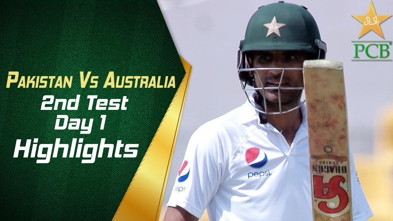 Pakistan Vs Australia Highlights 2nd Test Day 1 PCB YouTube