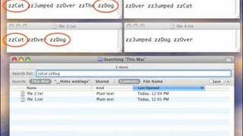 Cool features in Mac OS X Leopard