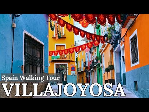 4K Villajoyosa Spain - Walking Tour 2023