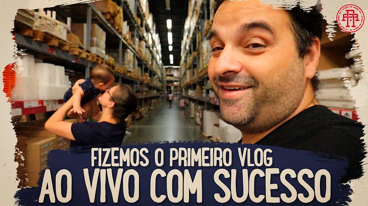 FIZEMOS O PRIMEIRO VLOG AO VIVO COM SUCESSO