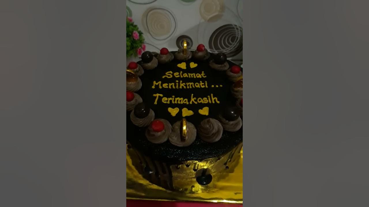 kue ucapan terimakasih utk pemenang lomba upload foto syantik by dianshop tart ultah