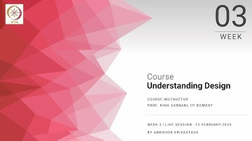 Week 3 Live Session for course on 