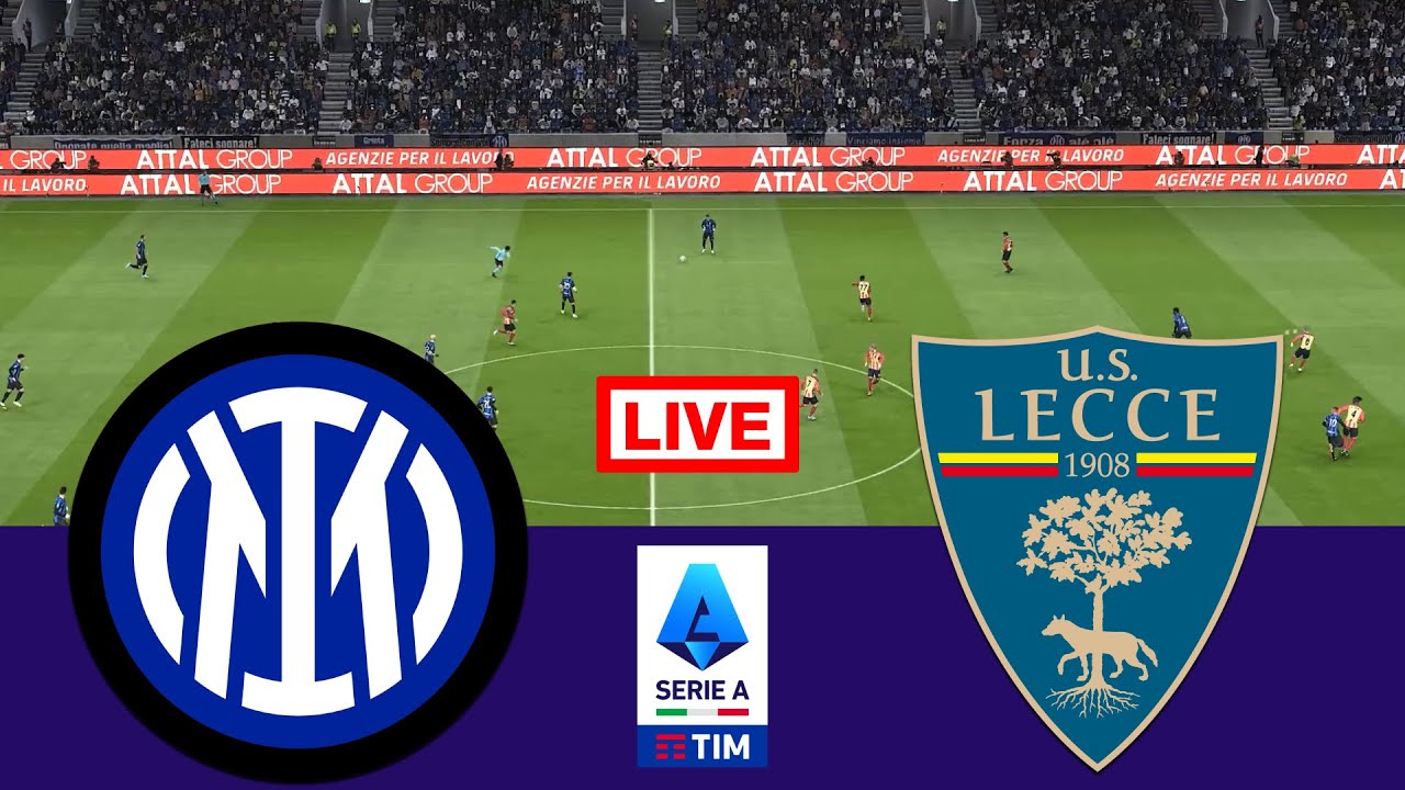 🔴 In Diretta : Inter vs Lecce | Serie A 2025/26 | Streaming completo della partita