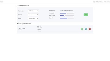 JarvisLabs Manager Demo