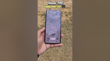 Honor 200 Video Stabilization Test! 🎥 Smooth or Shaky? #shorts #honor200 #shortvideo