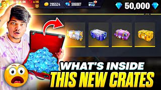 Garena Gifted Me New Upcoming Crates 😱😻|| Whats Inside This Mysterious Boxes📦💎 -Garena Free Fire