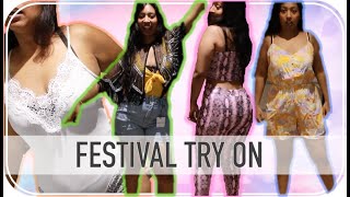 Average Girl Try On Haul New Look Festival Outfits & Wibbly Bits Shaaba.