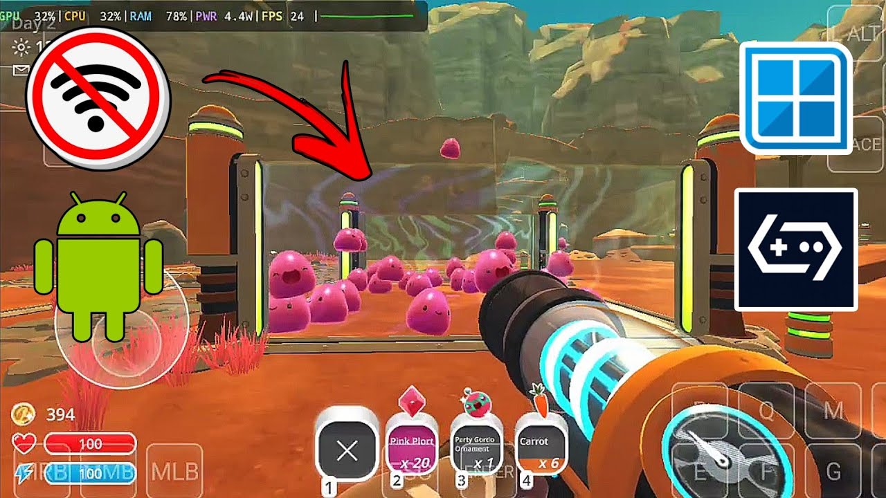 Slime Rancher Mobile Port Winlator & GameHub Emulator - Offline Mobile/Android Gameplay