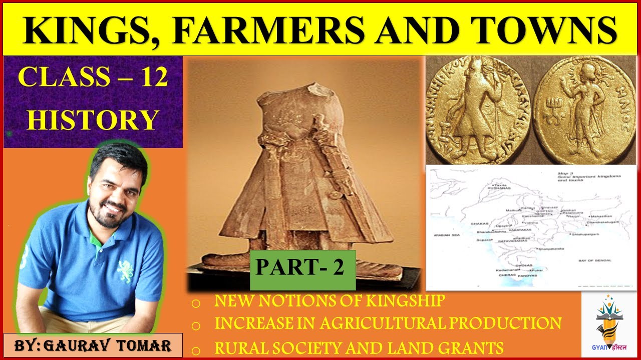 Kings, Farmers and Towns Class 12 || Part- 2|| History || Chapter no. 2 ...