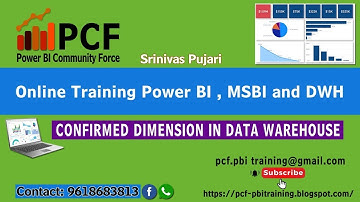 DAY04 TYPES OF DIMENSIONS TABLES AND WHAT IS CONFIRMED DIMENSION|| DATA WAREHOUSE TUTORIAL