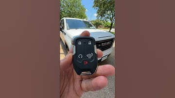 GMC Sierra Tip van de dag - Afstandsbediening starten #gmcsierra #chevroletsilverado #gmcyukon #c...