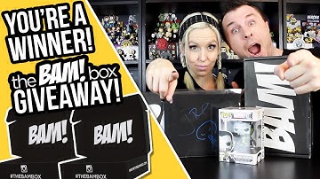 WINNER ANNOUNCEMENT : The BAM! Box Giveaway!