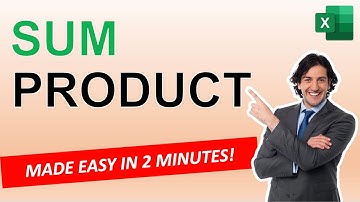 Learn EXCEL SUMPRODUCT function in 2 minutes