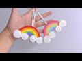 Crochet Rainbow Keychain How To Make A Crochet Rainbow Crochet For Beginners