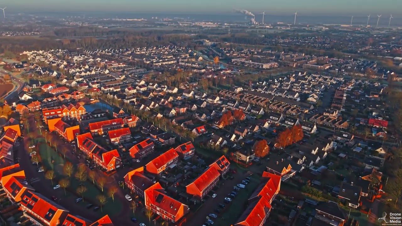 Duiven vanuit de lucht | Cinematische dronebeelden