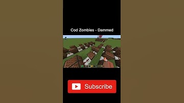 COD Zombies - Dammed on Minecraft Noteblock! 🧟‍♂️