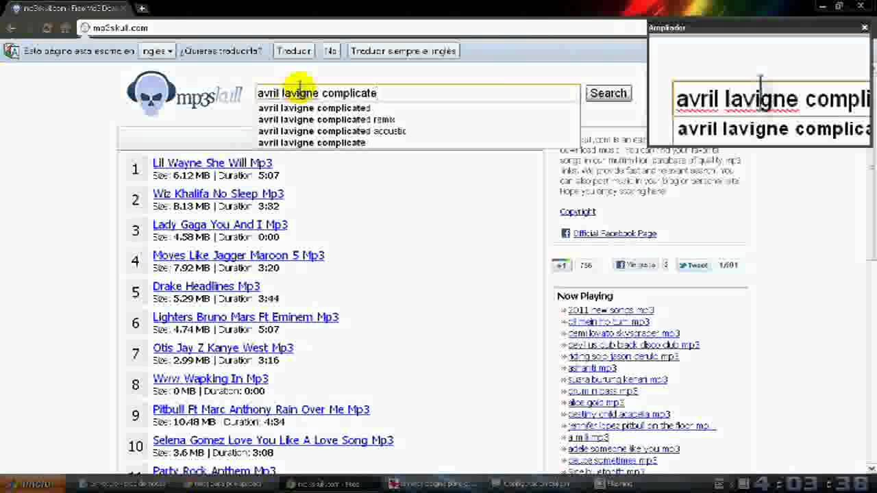 LA MEJOR PAGINA PARA DESCARGAR MUSICA GRATIS.avi - YouTube