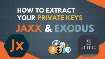 Exporting a Private Key from Exodus and Jaxx wallets