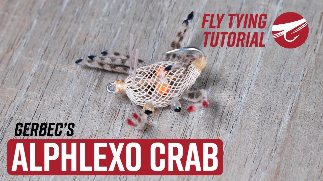 Gerbec's Alphlexo Crab | FLY TYING TUTORIAL