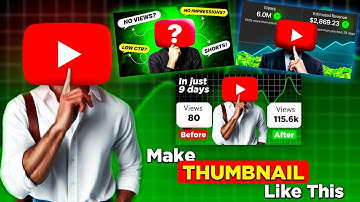 how to make youtube thumbnail like tubesensei  | Eye catching thumbnails like  @TubeSenseiofficial
