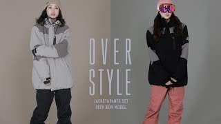 【OC STYLE】20-21スノーウェア, ICEPARDAL（アイスパーダル） OVER STYLE SET