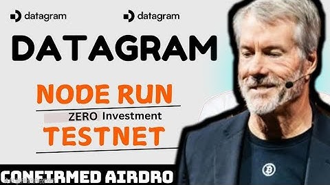 Datagram Full Testnet Node Setup | Free Access + Early Role + $DGRAM Airdrop