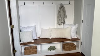 DIY: Board and Batten Entryway Panel