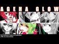 【Miku, GUMI, Fukase, Len, Rin &amp; V_Flower】AGEHA GLOW || VOCALOID ||
