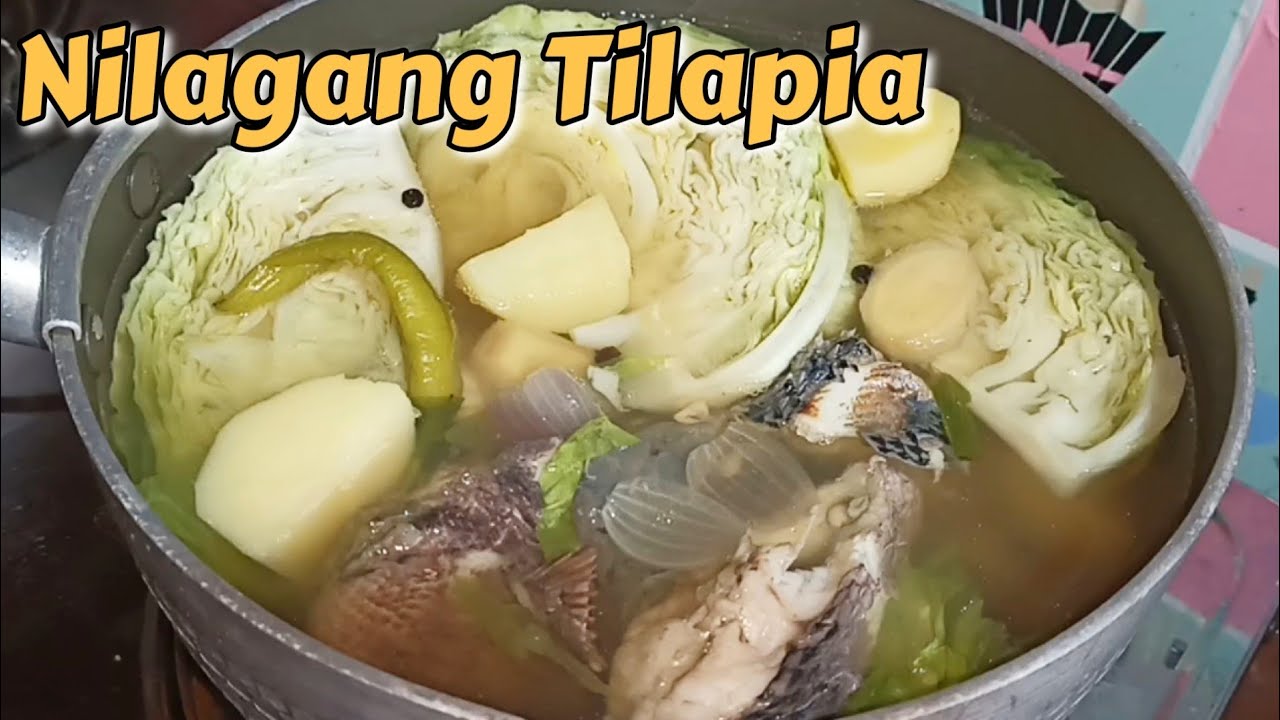 Easy to cook Nilagang Tilapia Masarap na ulam sa Tagulan Panlasang