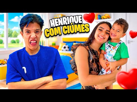 HENRIQUE GOT JEALOUS OF THE NEIGHBOR'S DAUGHTER WITH HEITOR!