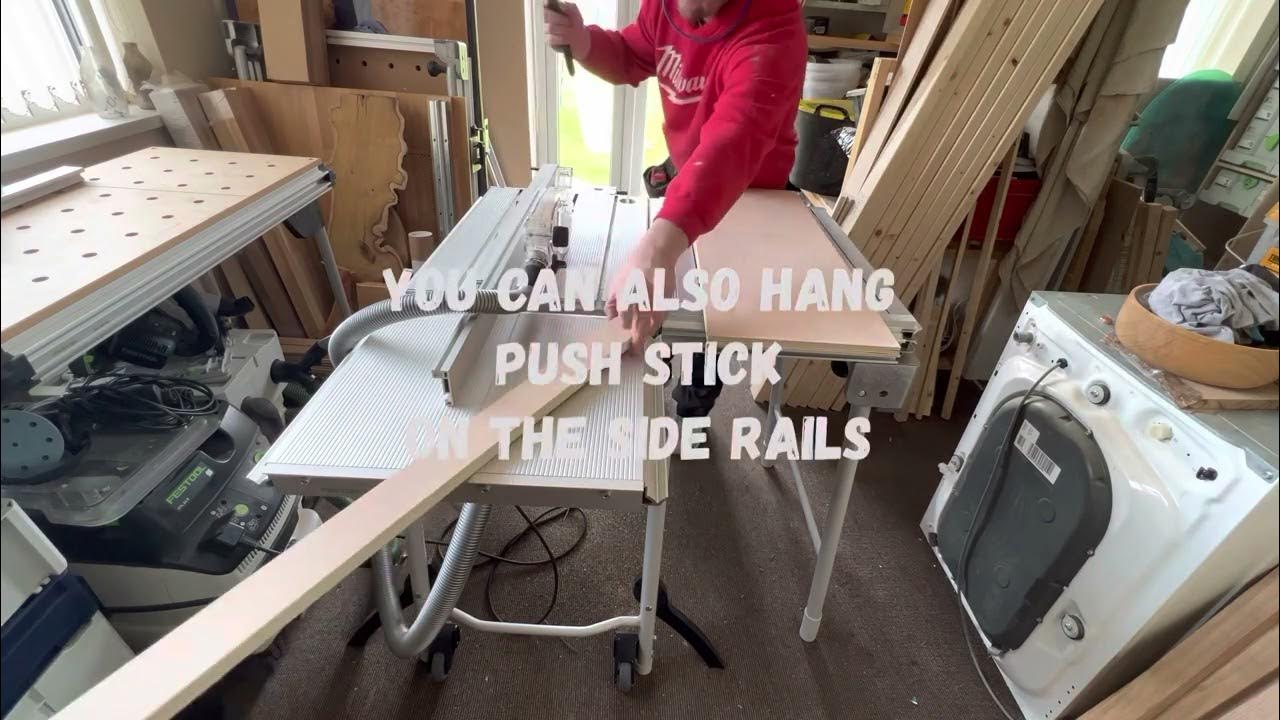 Festool CS50 with extension tables YouTube