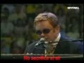 Elton John Sacrifice Lyrics English Subtitles
