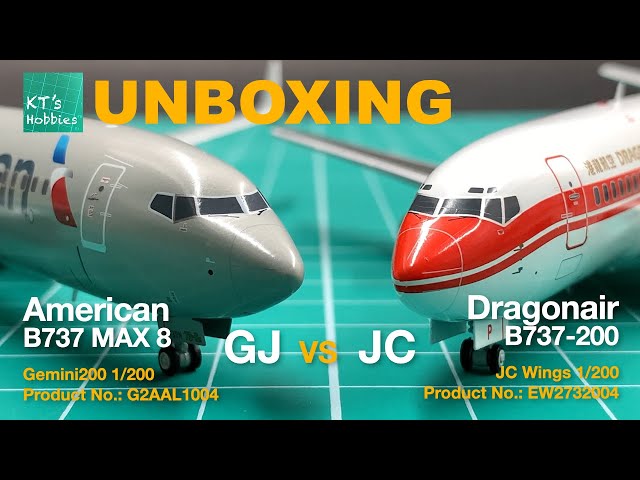 Gemini200 1/200 American Airlines B737 MAX 8 Unboxing and Review