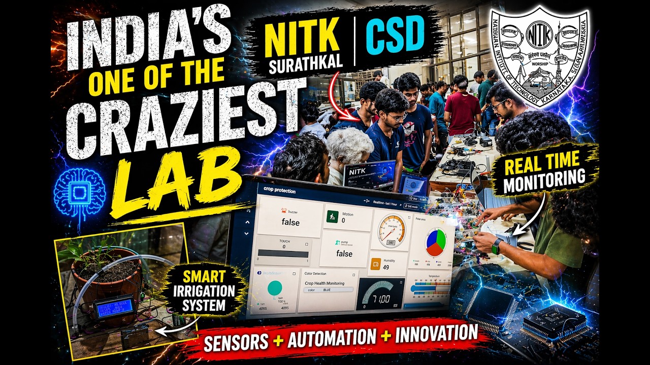 This Lab Is INSANE 😳🔥 | NITK CSD#crazy #nitk #vlog #innovation # ...