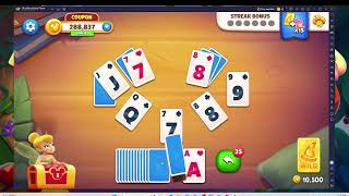 Disney Solitaire Level 131 🌺 Step-by-Step With Audio Walkthrough Tips | F2P Progress & Strategy
