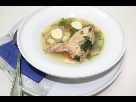 Видео рецепт Суп из перепелов