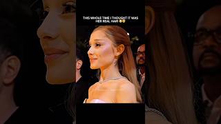 Arianas Wearing A Wig