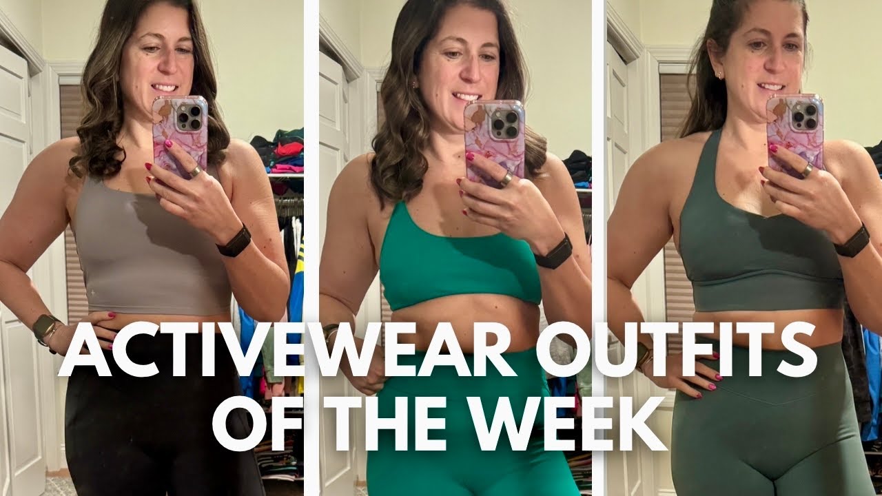 A Week of Gym Outfits That Actually Stay Up (No Adjusting)