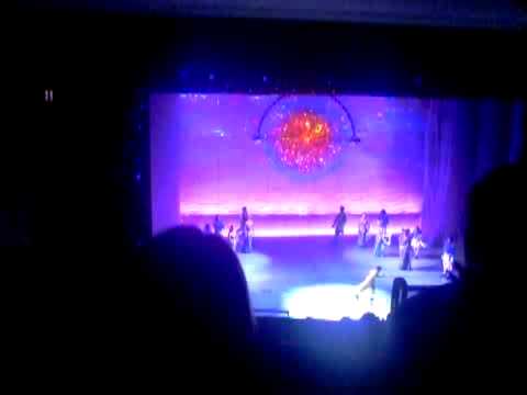 Curtain call of the Little Mermaid on Broadway