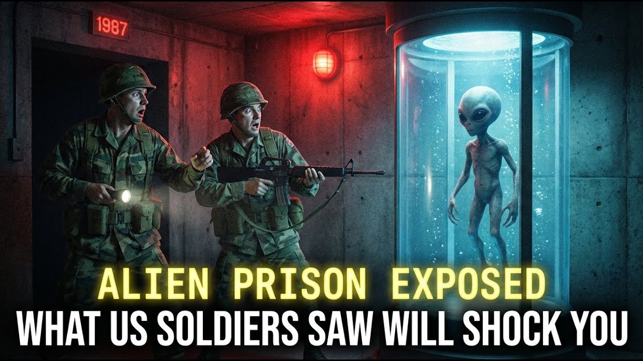 U.S. Soldiers' Terrifying Encounter: The Secret Alien Prison of 1987