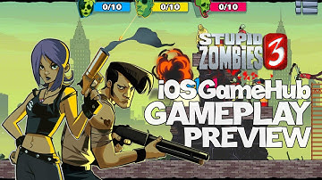 Stupid Zombies 3 (by GameResort) iOS Gameplay Preview