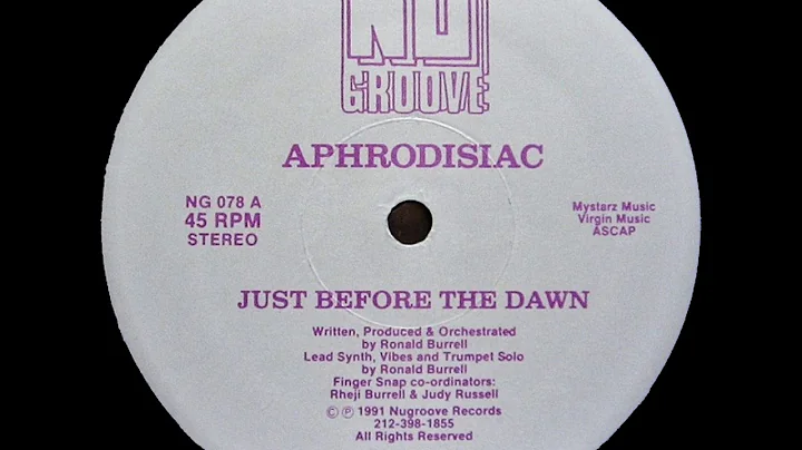 Aphrodisiac - Just Before The Dawn