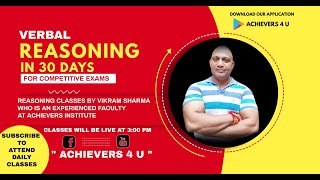 Day 2 - Coding Decoding in One Shot by Vikram Sharma (Reasoning)