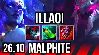 ILLAOI vs MALPHITE (TOP) | KR Master | 26.10