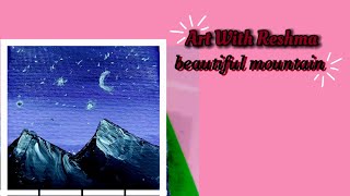 How to draw beautiful mountain || painting /Amazing painting /easy || step by step /#easy_drawing