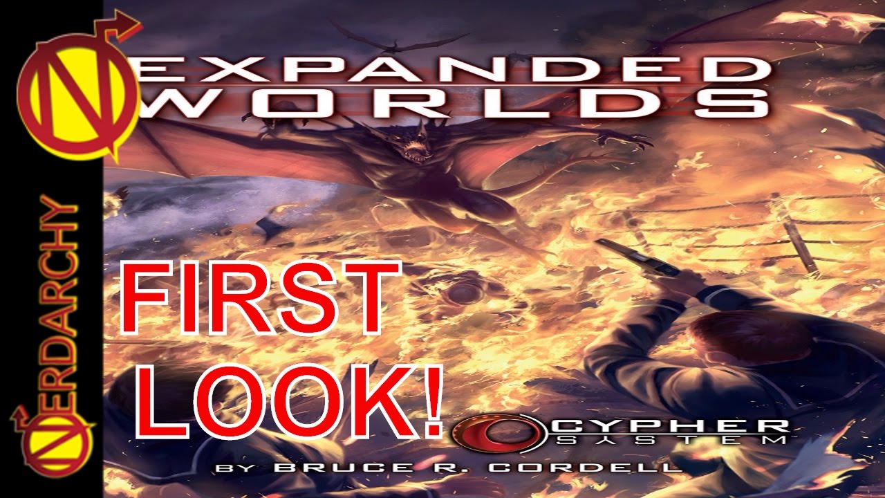 Expanded Worlds Cypher System Role Playing Game Flip Through & 1st Look ...