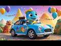 Super Muffin Baby – Riding a Bone Car | Fun Adventure Song for Kids