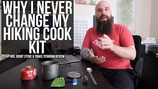 Ultralight Hiking Cook Kit & Why I Wont Change It | Toaks Titanium BRS 3000T